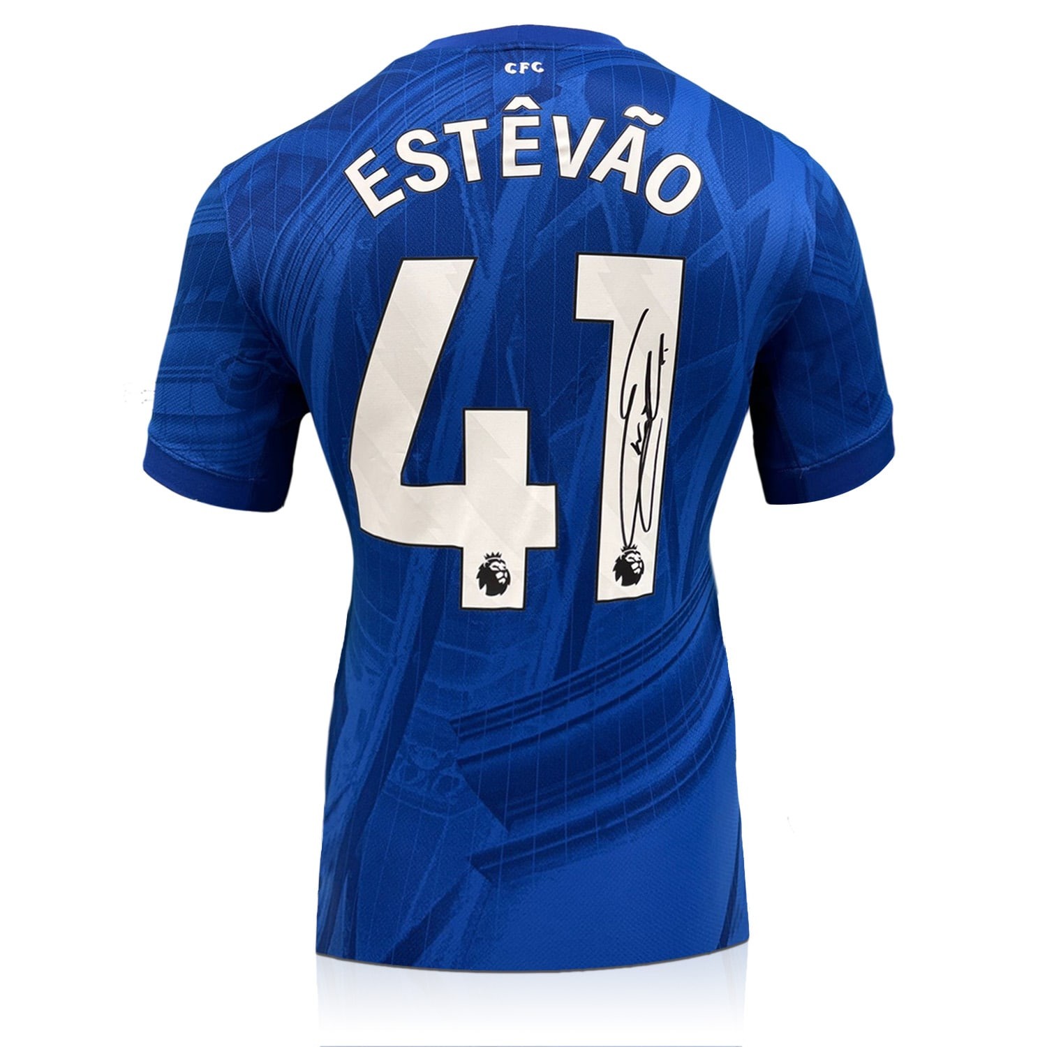 Estevao Willian Signed Chelsea 2025-26 Home Football Shirt