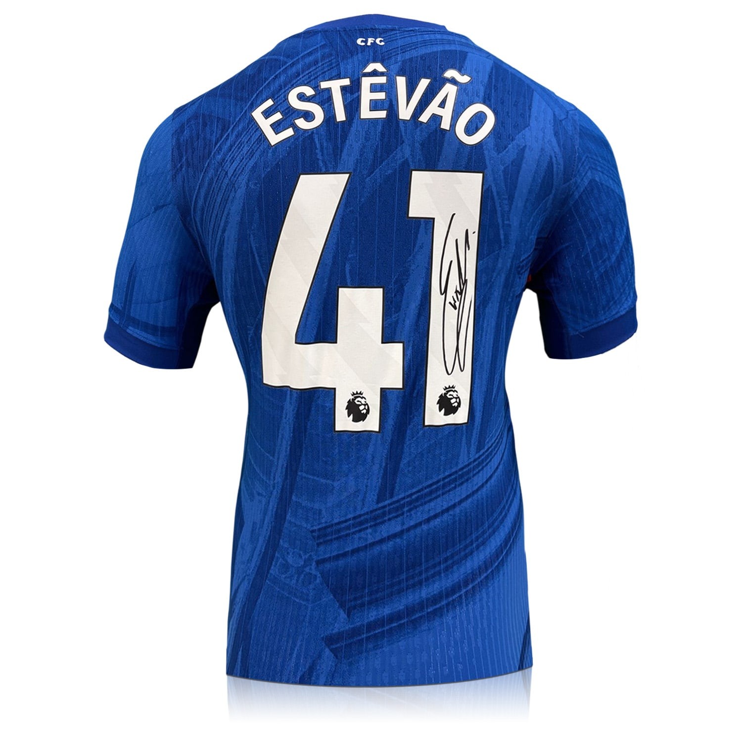 Estevao Willian Signed Authentic Chelsea 2025-26 Home Football Shirt