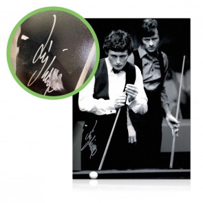 Jimmy White Signed Photo: World Snooker Championship Semi-Final. Damaged Stock G
