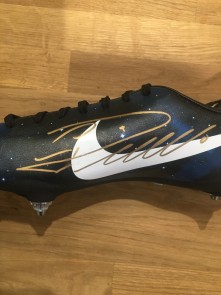 Cristiano Ronaldo Signed Football Boot. Damaged A