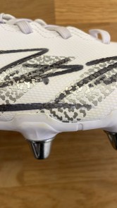 Martin Johnson Signed Rugby Boot. Damaged A