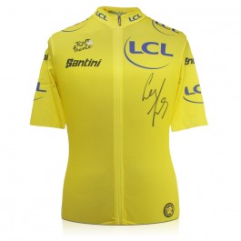 Geraint Thomas Signed Tour De France 2022 Yellow Jersey 