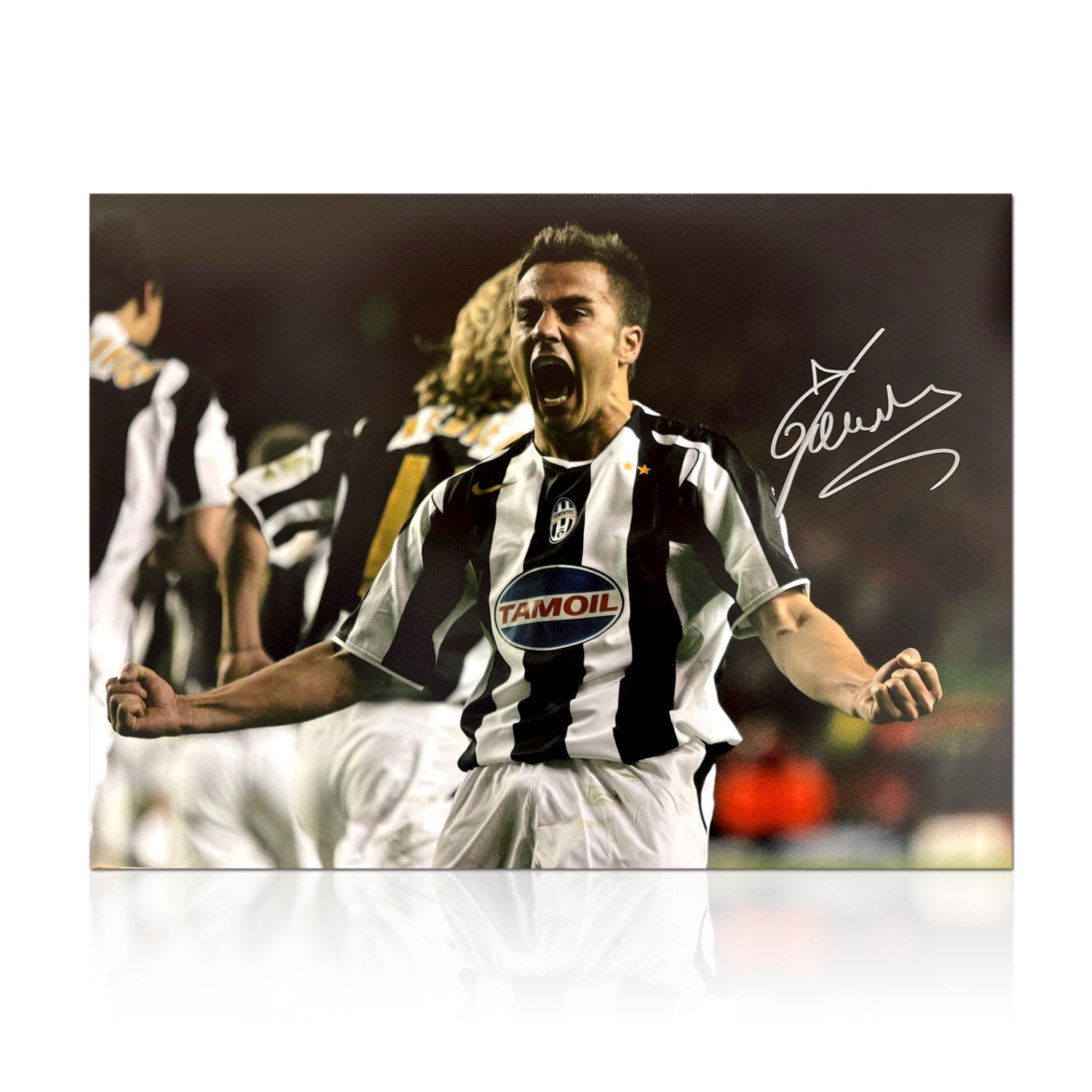 Fabio Cannavaro Signed Juventus Football Photo