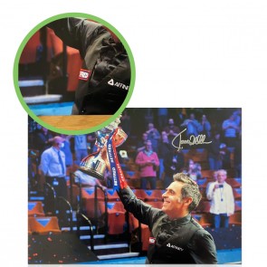 Ronnie O'Sullivan Signed Snooker Photo: 2020 World Champion. Damaged A