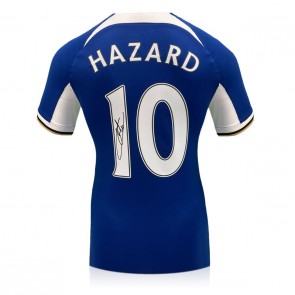 Eden Hazard Signed Chelsea 2023-24 Football Shirt