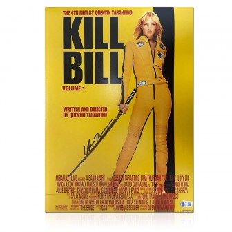 Uma Thurman Signed Kill Bill Poster