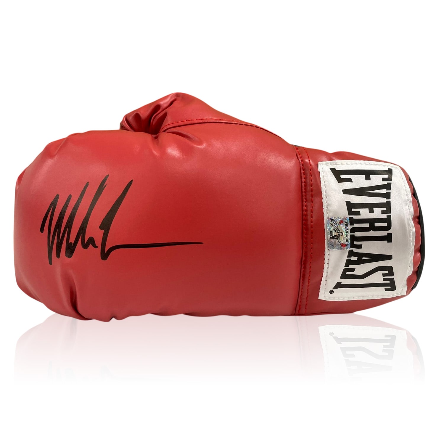 Mike Tyson Signed Red Boxing Glove