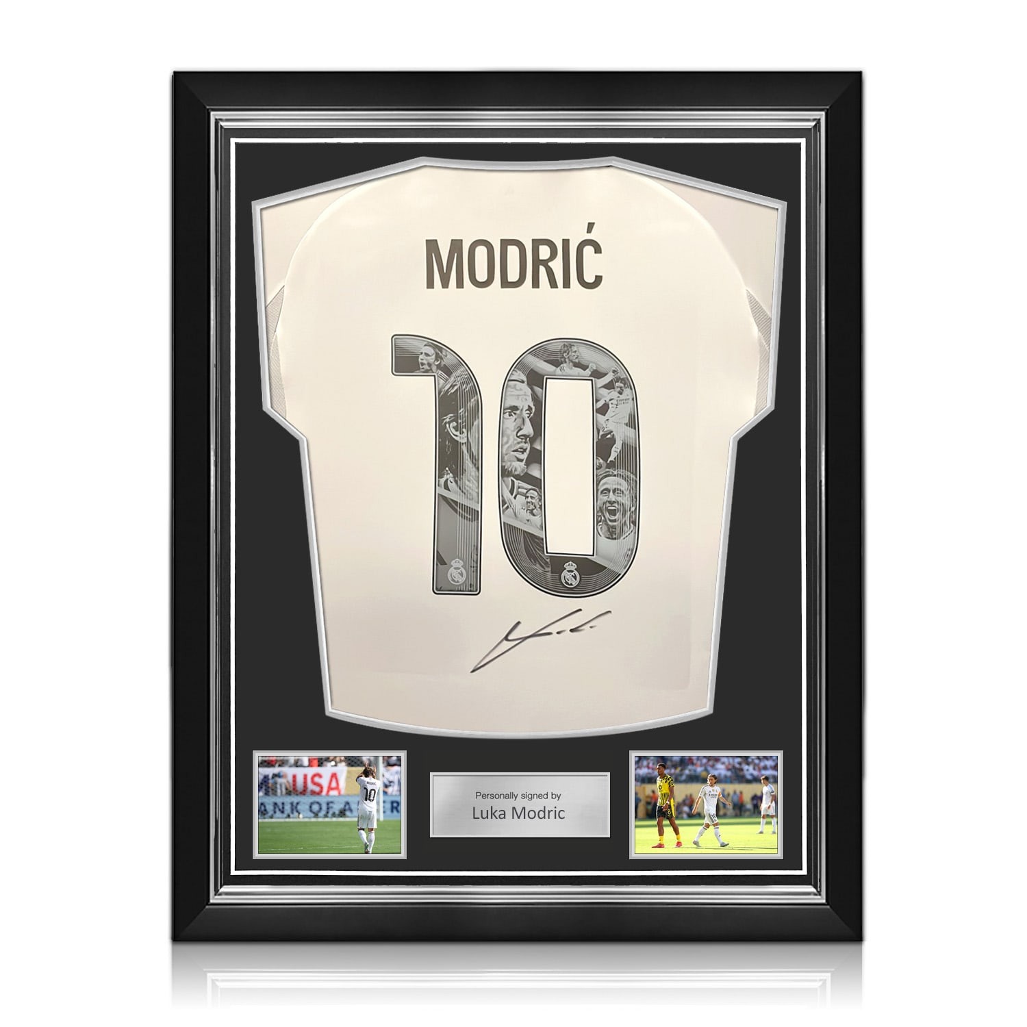 Luka Modric Signed Real Madrid 2025-26 Football Shirt. Superior Frame