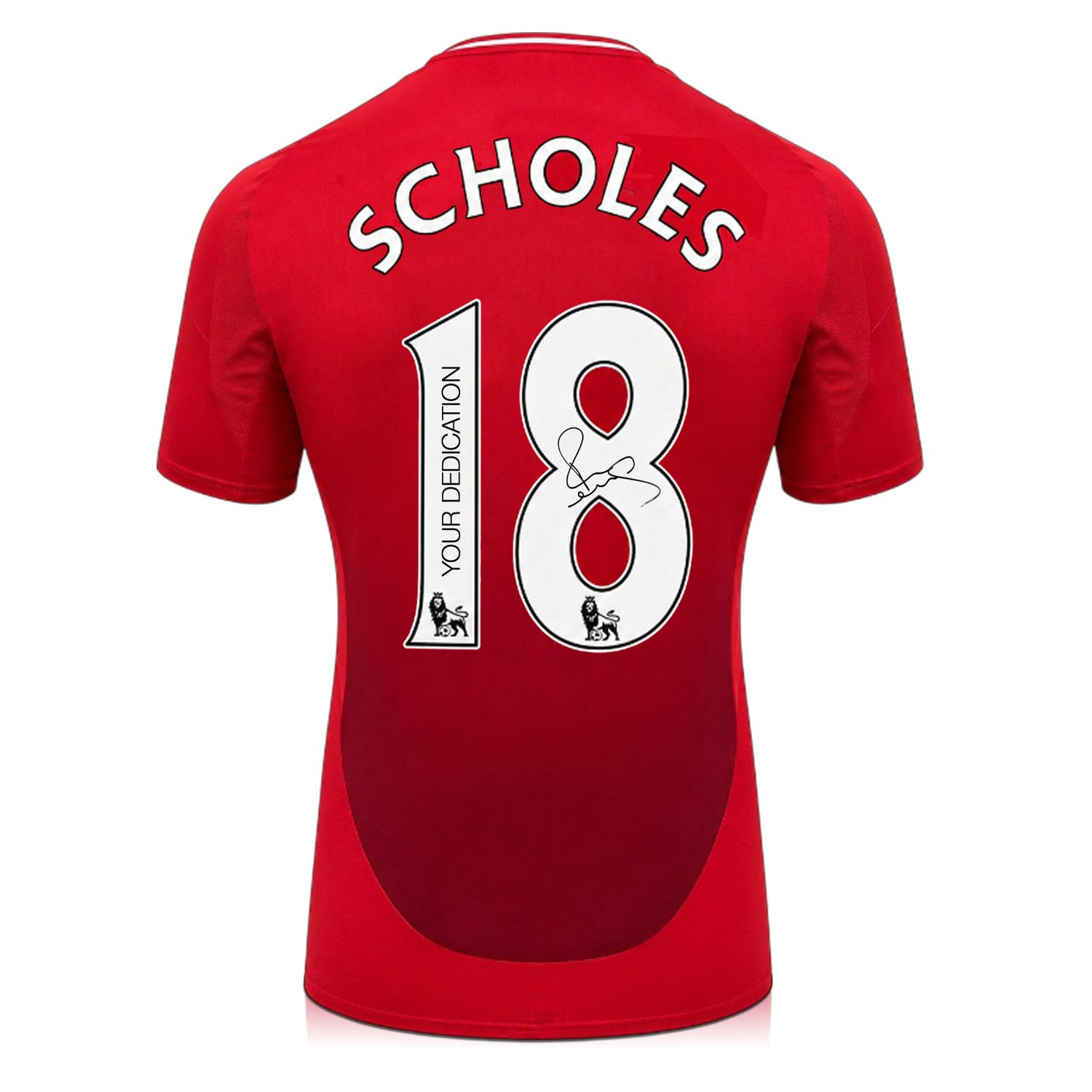 Pre-Order Paul Scholes Dedicated Manchester United 2024-25 Football Shirt