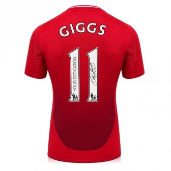 Pre-Order Ryan Giggs Dedicated Manchester United 2024-25 Football Shirt