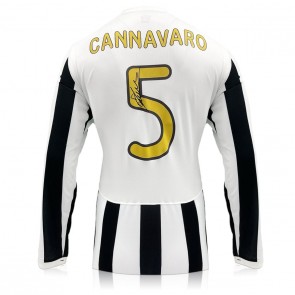Fabio Cannavaro 2009-10 Juventus Long Sleeve Football Shirt