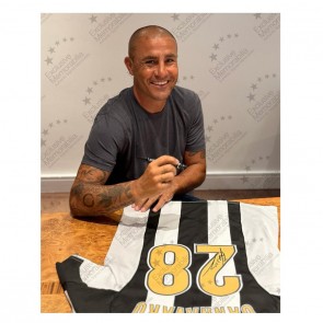 Fabio Cannavaro Signed 2004-05 Juventus Football Shirt. Icon Frame