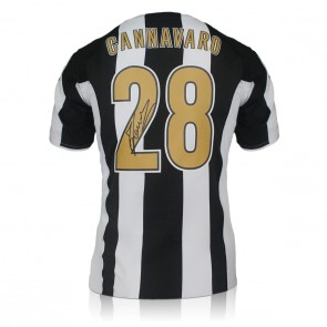 Fabio Cannavaro Signed 2004-05 Juventus Football Shirt