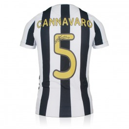 Fabio Cannavaro Signed 2009-10 Juventus Football Shirt