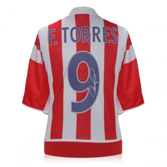 Fernando Torres Signed Atletico Madrid 2003-03 Football Shirt