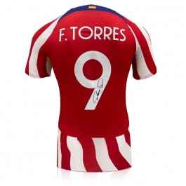 Fernando Torres Signed Atletico Madrid 2022-23 Football Shirt