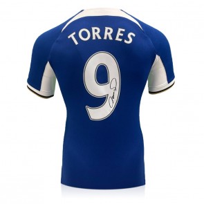 Fernando Torres Signed Chelsea 2023-24 Football Shirt