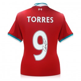 Fernando Torres Signed Liverpool 2020-21 Football Shirt