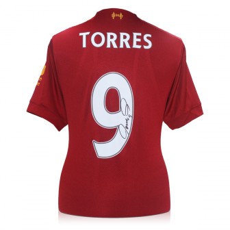 Fernando Torres Signed Liverpool 2019-20 Football Shirt