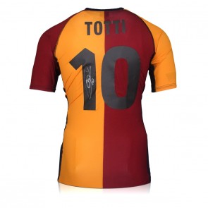 Francesco Totti Signed AS Roma 2001-02 Football Shirt