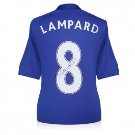 Frank Lampard Signed Chelsea 2006-08 Football Shirt