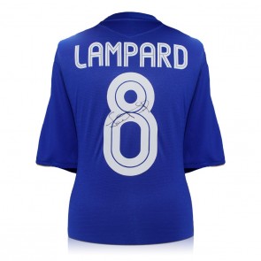 Frank Lampard Signed Chelsea 2005-06 Centenary Football Shirt