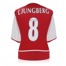 Freddie Ljungberg Signed Arsenal 2002-04 Football Shirt