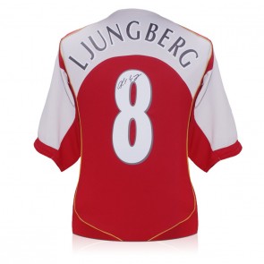 Freddie Ljungberg Signed Arsenal 2004-05 Football Shirt