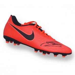 Gary Cahill Signed Football Boot: Red