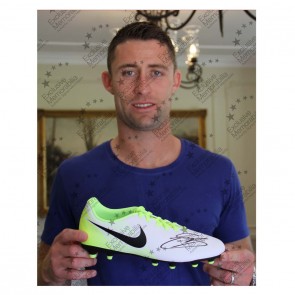 Gary Cahill Signed Football Boot: White