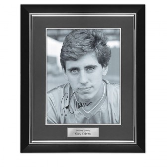 Gary Chivers Signed Photo. Deluxe Frame