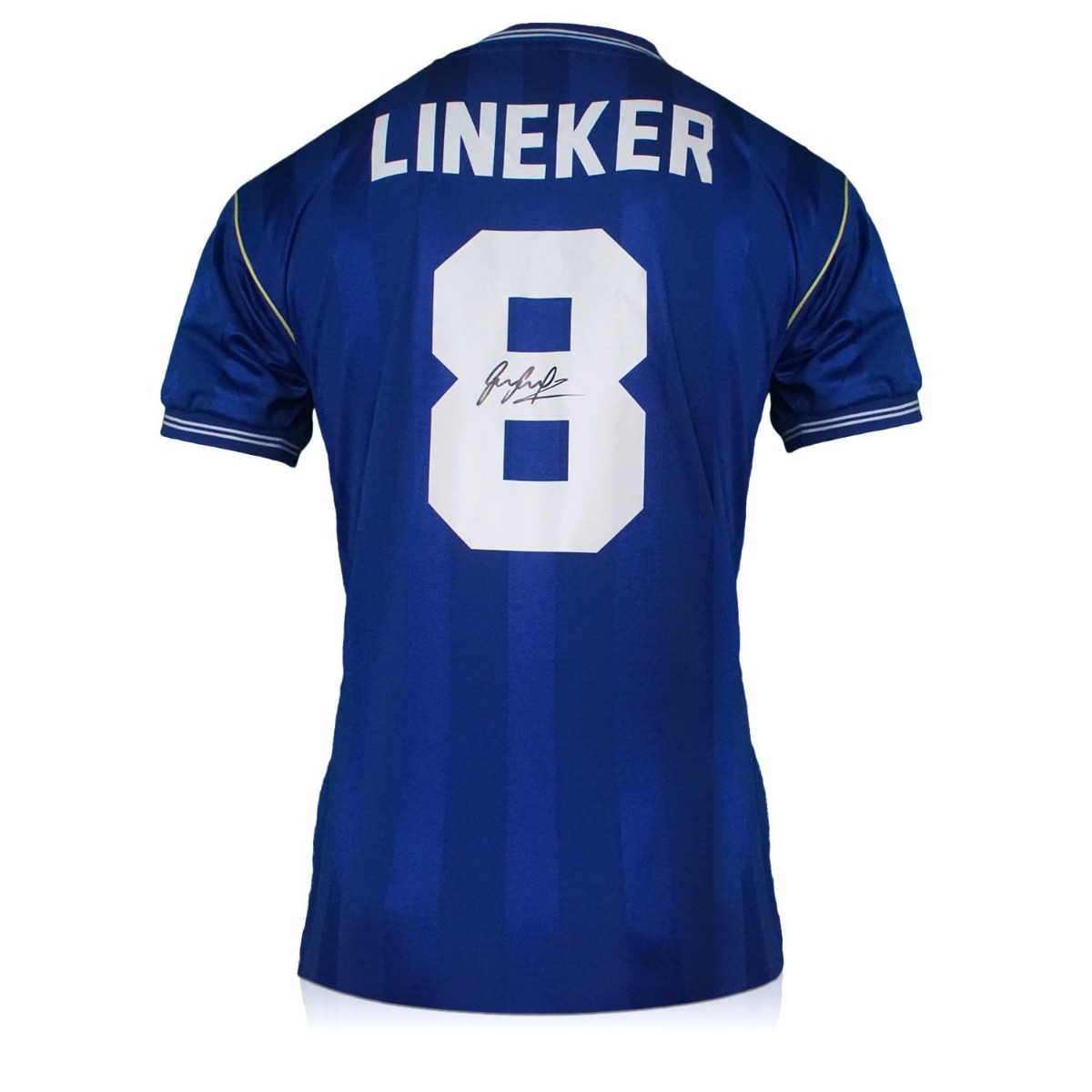Gary Lineker Signed Everton 1985 86 Football Shirt
