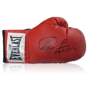 George Foreman Signed Boxing Glove