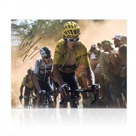 Geraint Thomas Signed Tour De France Photo: Dutch Corner