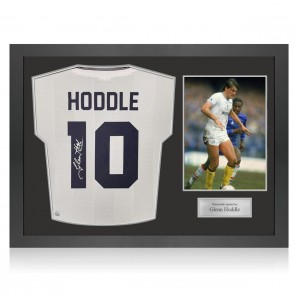 Glenn Hoddle Signed Tottenham Hotspur 1983 Football Shirt: 10. Icon Frame