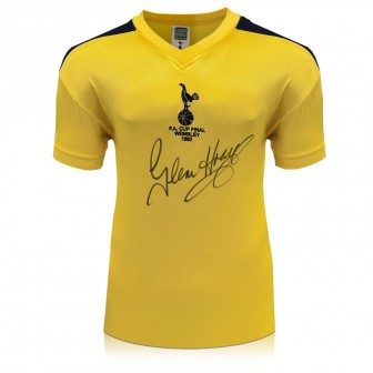 Glenn Hoddle Signed Tottenham Hotspur 1982 Away Football Shirt