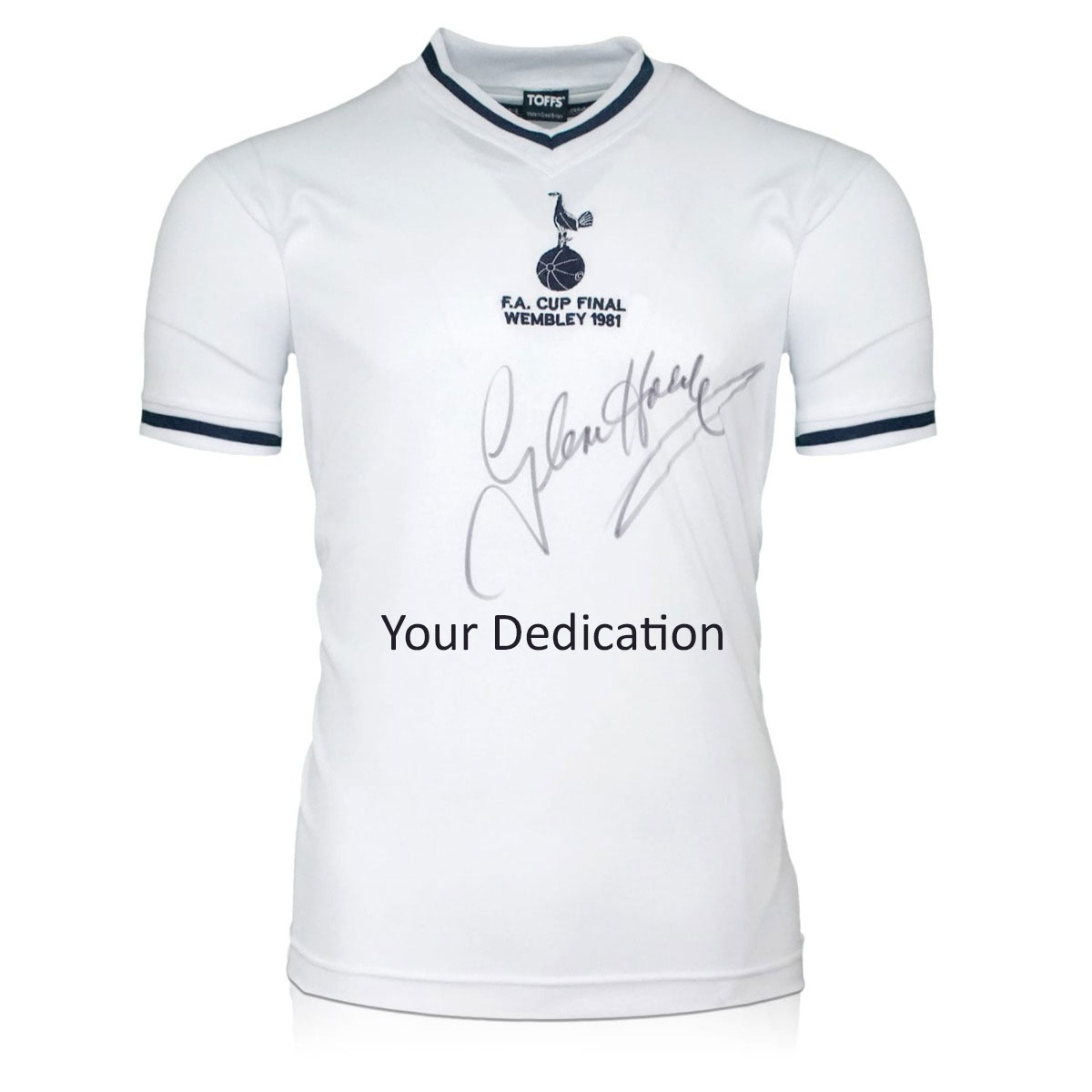 Pre-Order Glenn Hoddle Dedicated Tottenham Hotspur 1981 Football Shirt