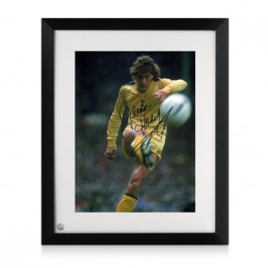 Glenn Hoddle Signed Tottenham Hotspur Photo: 1982 FA Cup Final. Framed