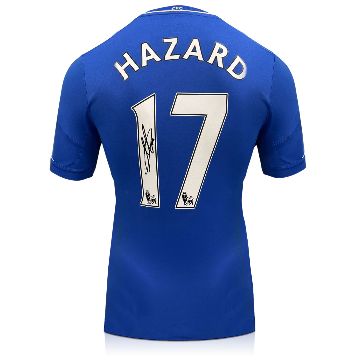 Eden Hazard Signed Original Chelsea 2012-13 Football Shirt (Original Printing)
