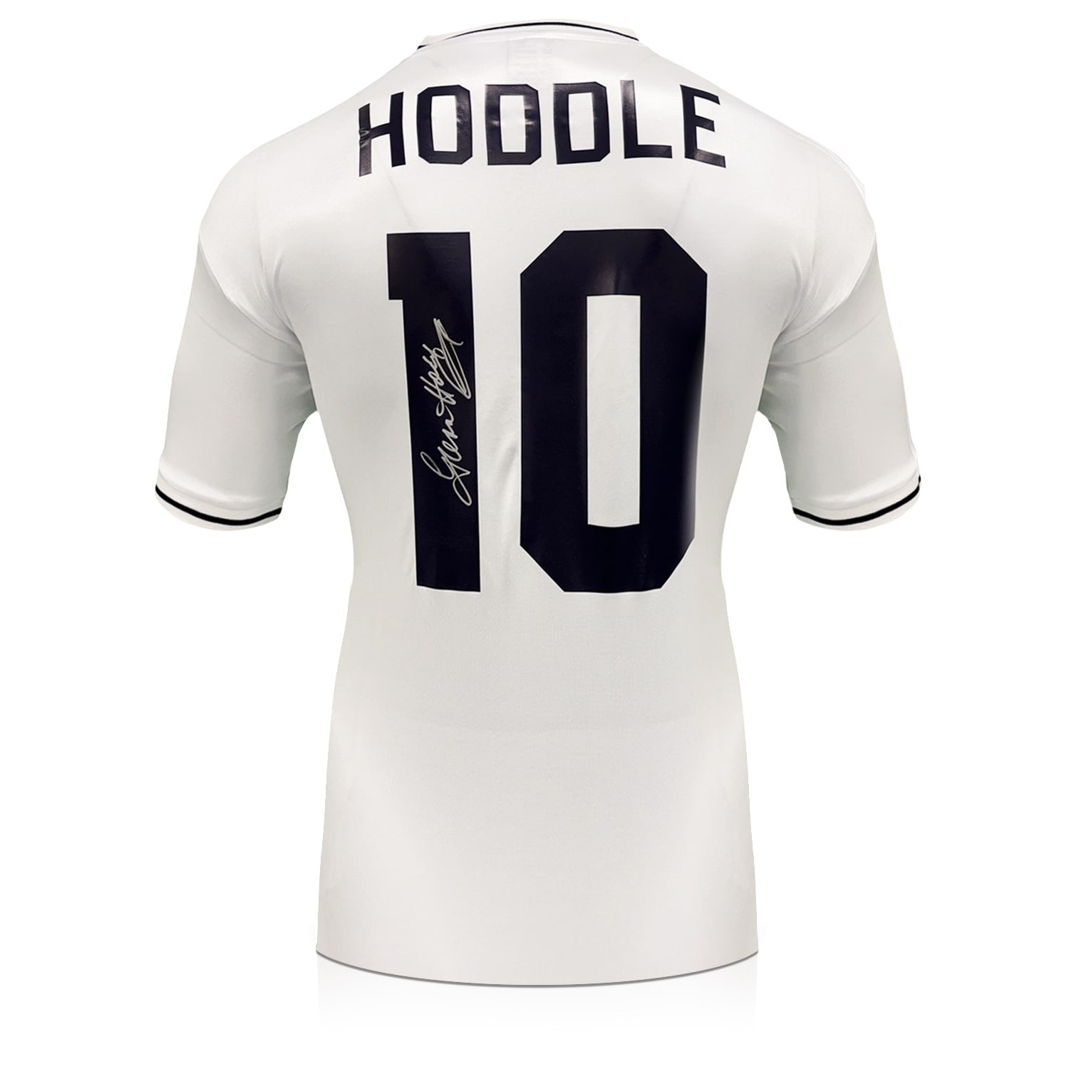 Glenn Hoddle Back Signed Tottenham Hotspur 1981 Home Football Shirt