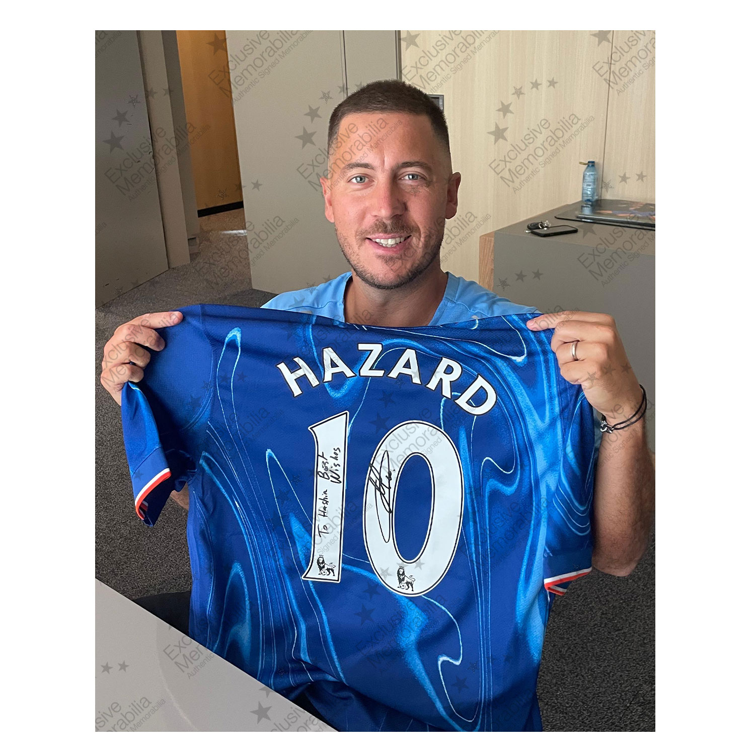 Pre-Order Dedicated Eden Hazard Chelsea 2024-25 Home Football Shirt