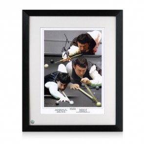 Jimmy White Signed Snooker Montage