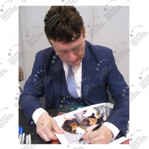 Jimmy White Signed Snooker Photo: The Whirlwind