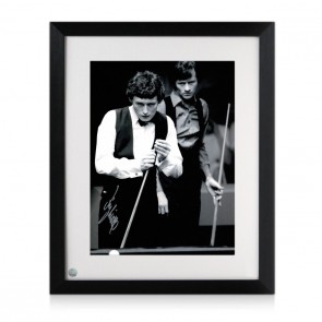 Jimmy White Signed Photo: World Snooker Championship Semi-Final. Framed