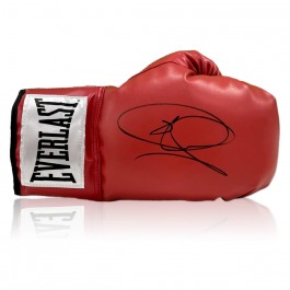 Joe Calzaghe Signed Red Boxing Glove