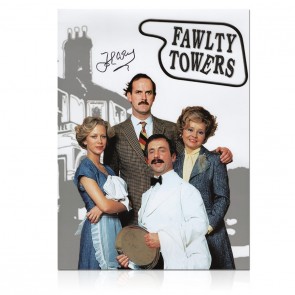 John Cleese Signed Fawlty Towers Poster