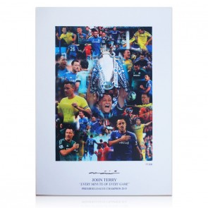 John Terry Signed Chelsea Photo: Every Minute