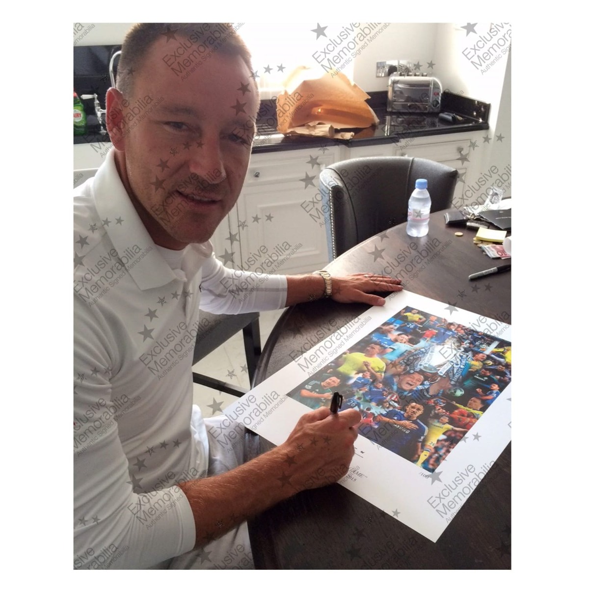 John Terry Signed Chelsea Photo: Every Minute. Framed