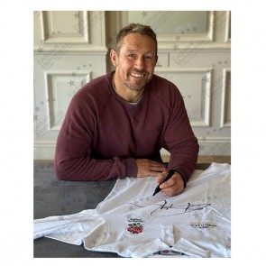 Jonny Wilkinson Signed England Rugby Jersey. Icon Frame
