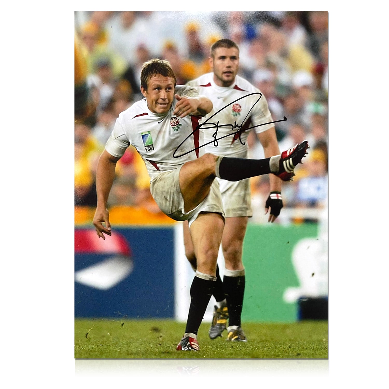  Jonny Wilkinson Signed England Rugby Photo: The Kick